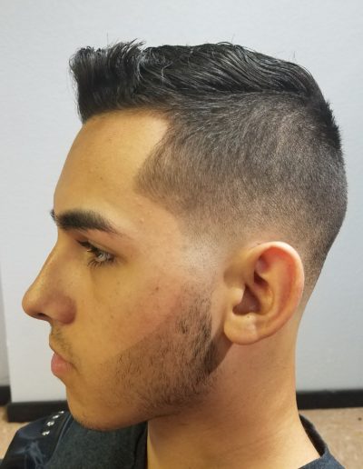 men's hair cut